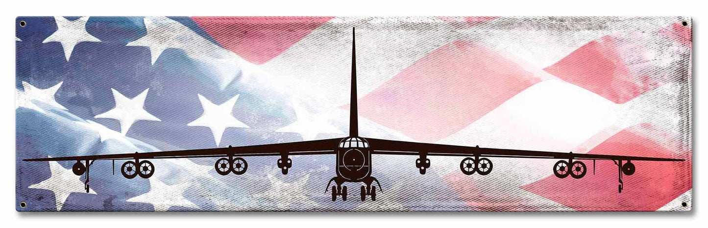 Planes B52 Stratofortress American Flag