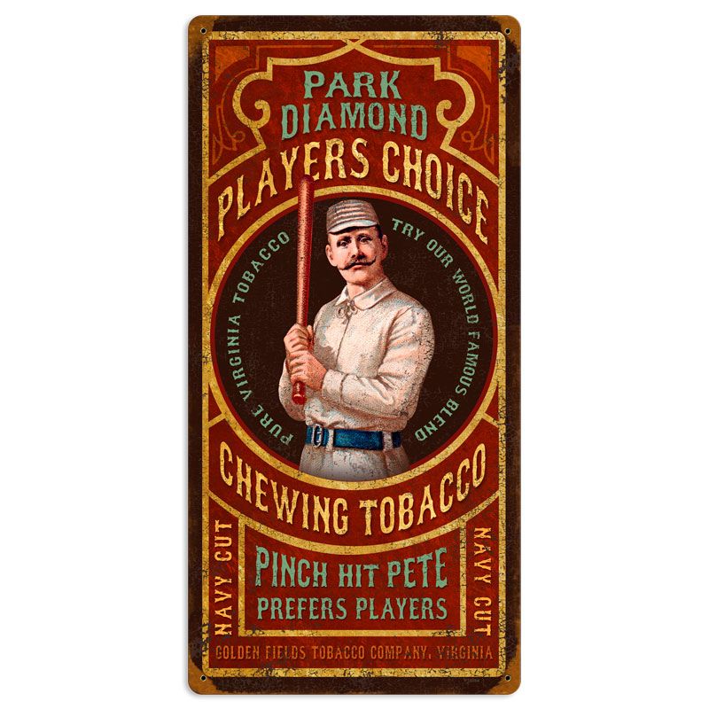 Park Diamond Tobacco Vintage Sign