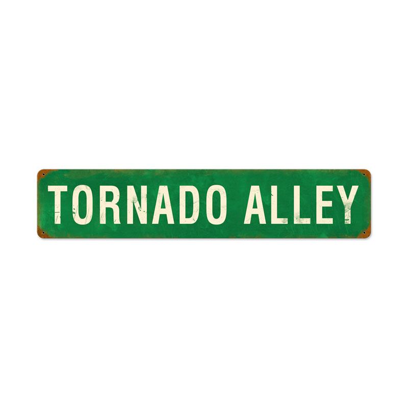 Tornado Alley Vintage Sign
