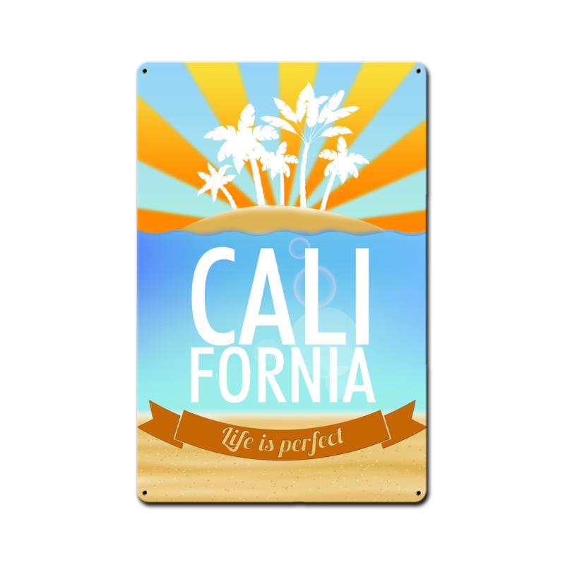 California Life Is Perfect Vintage Sign