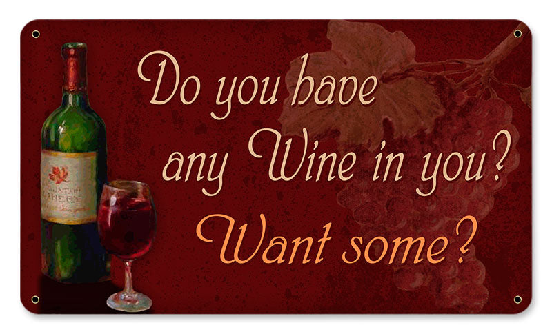 Do You Wine Vintage Sign