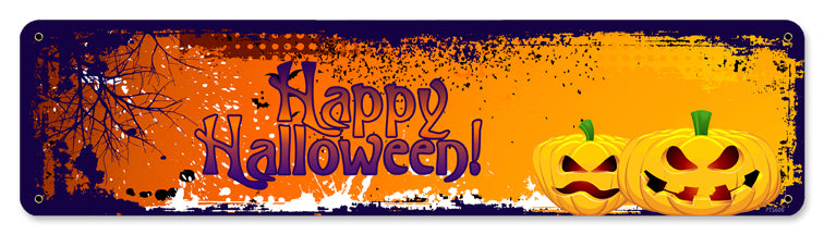 Happy Halloween Vintage Sign