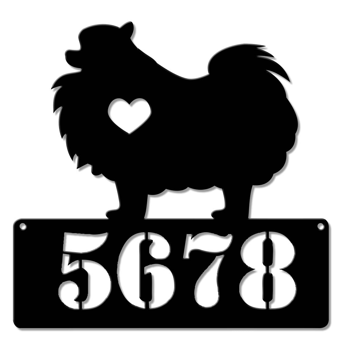 Pomeranian Lover Address Sign - Personalized
