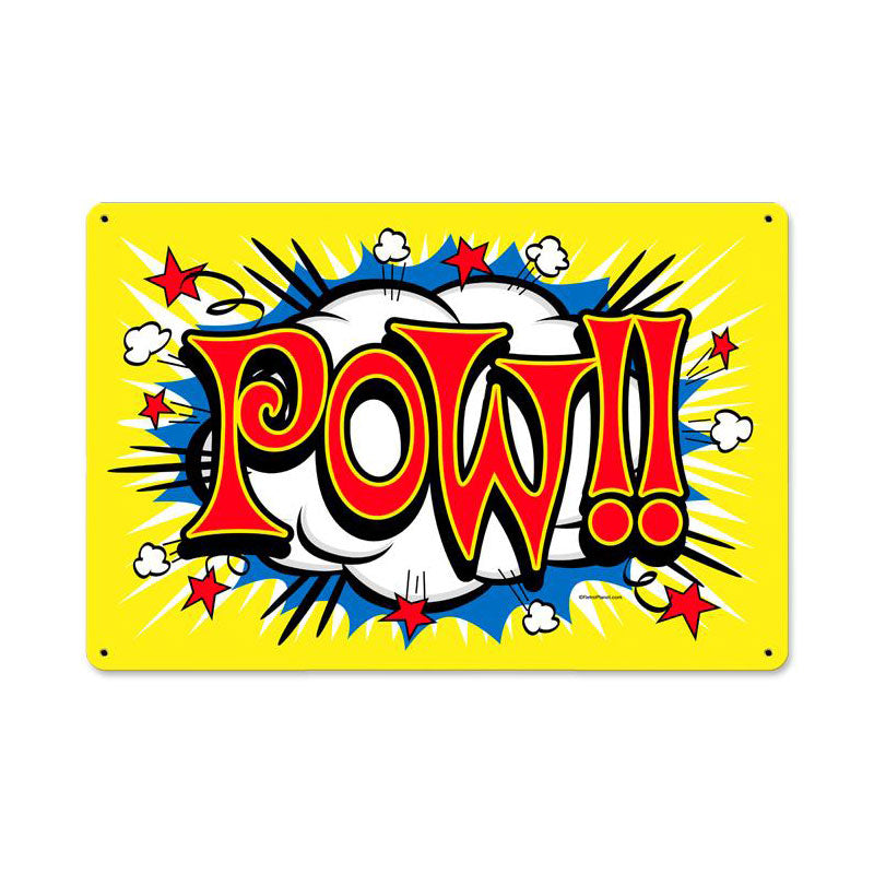 Pow Vintage Sign