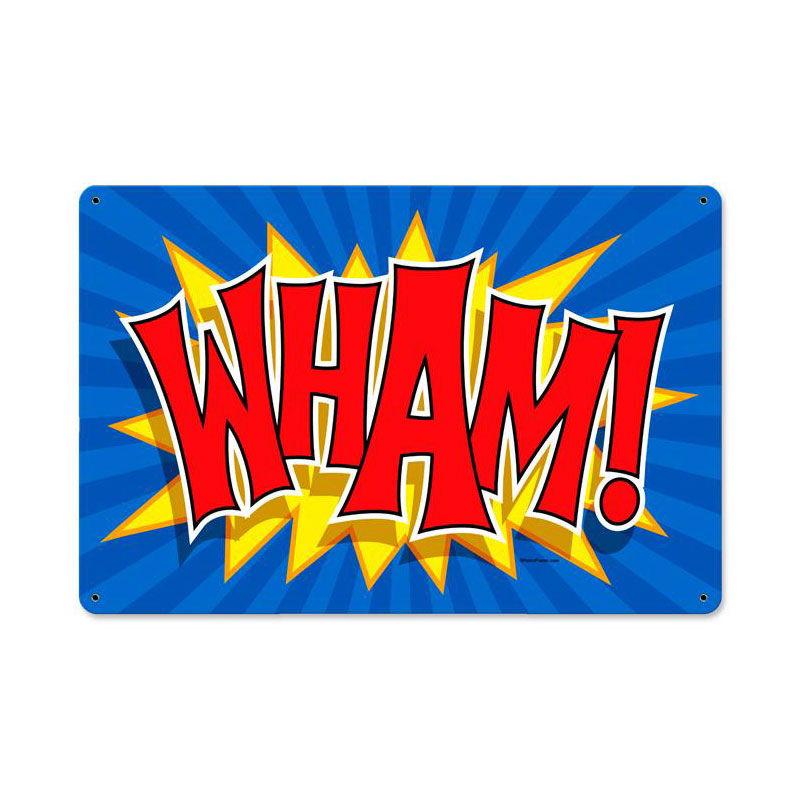 Wham Vintage Sign