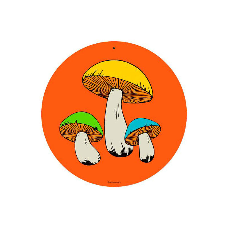 Mushrooms Vintage Sign
