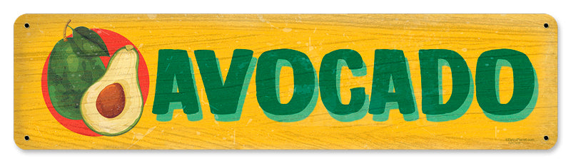 Avocado Farm Stand Vintage Sign