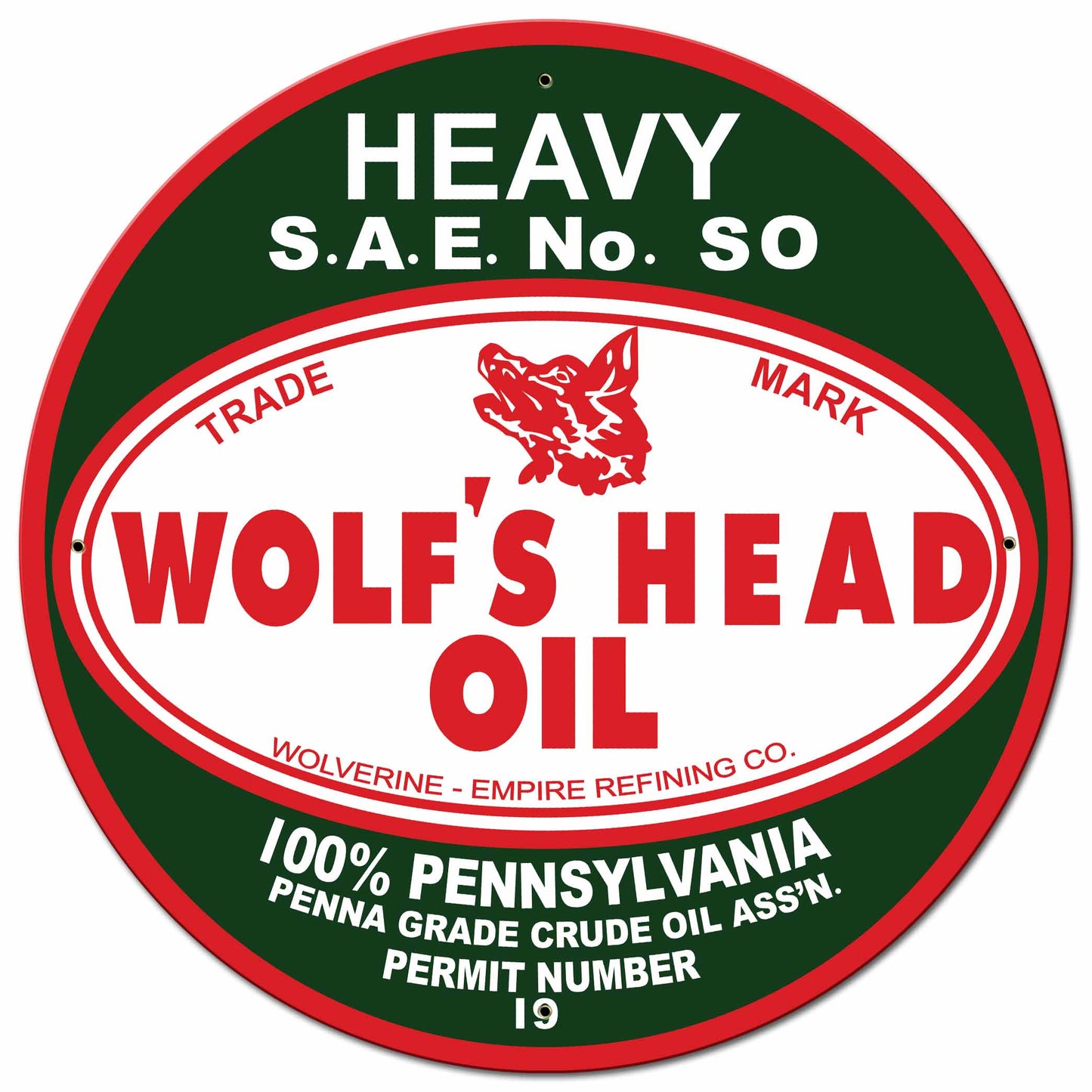 RR683 - WOLFS HEAD 28IN ROUND
