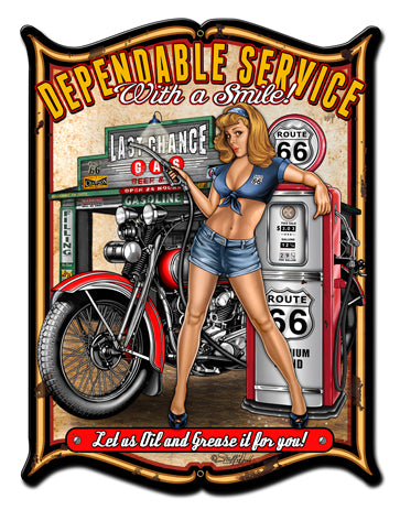 Dependable Vintage Sign