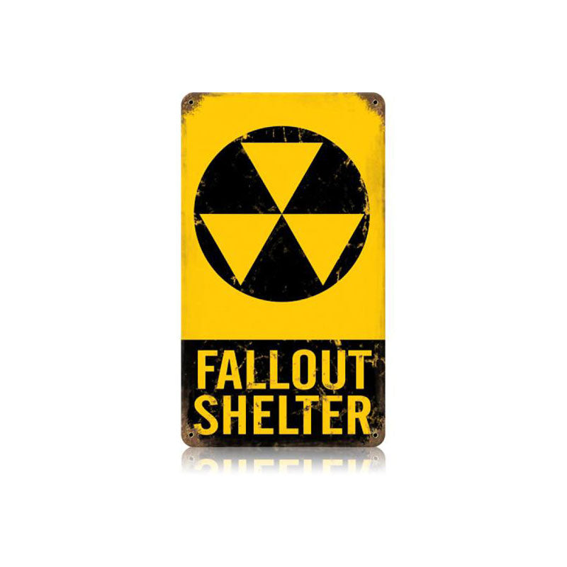 Fallout Shelter Vintage Sign