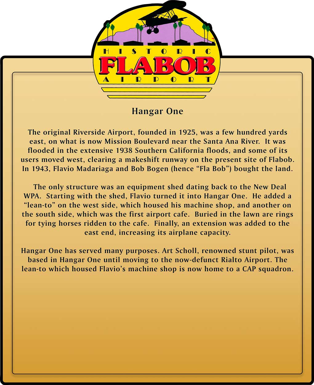 VG030 - FLABOB HANGAR ONE