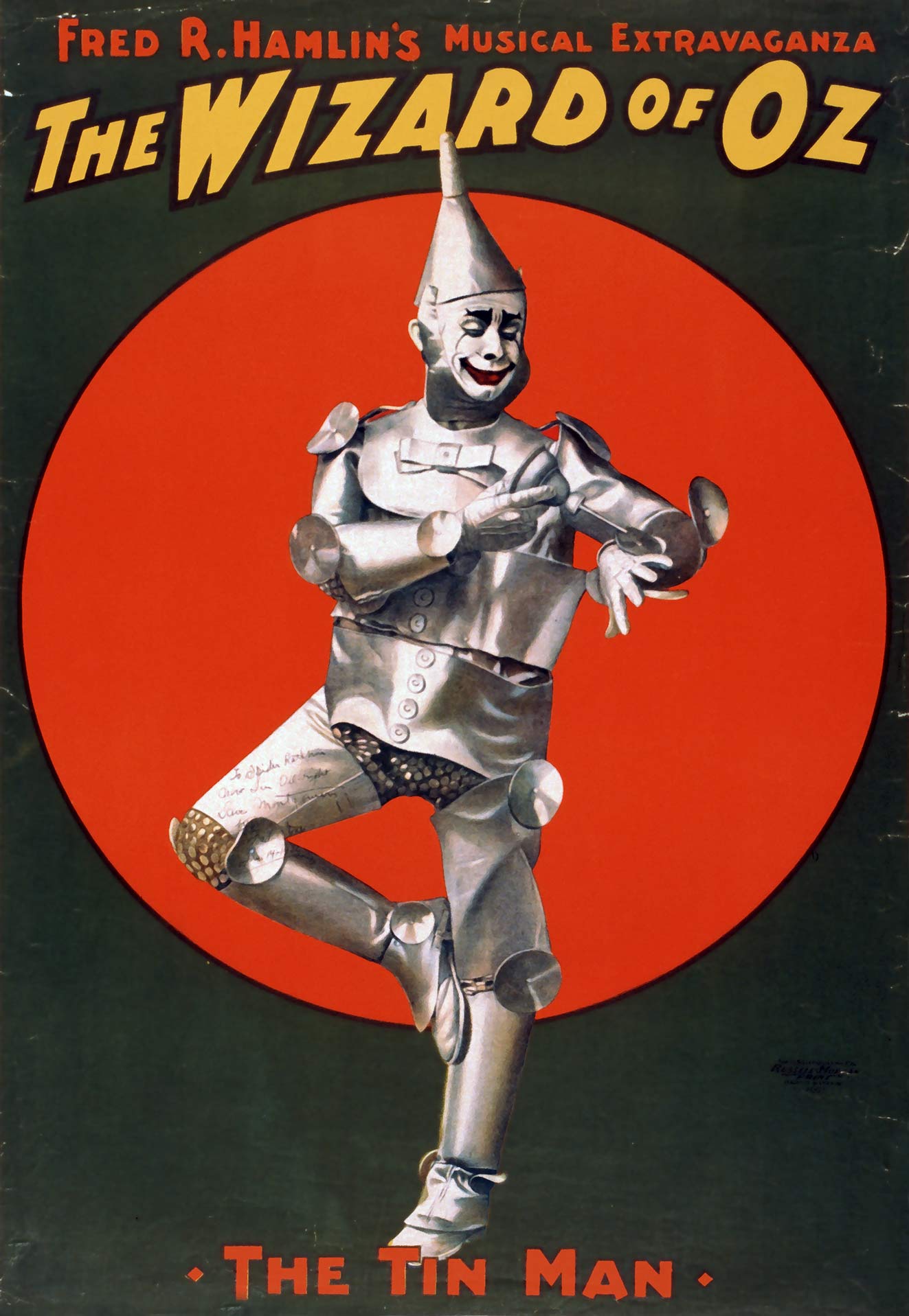 Wizard Of Oz Vintage Metal Sign