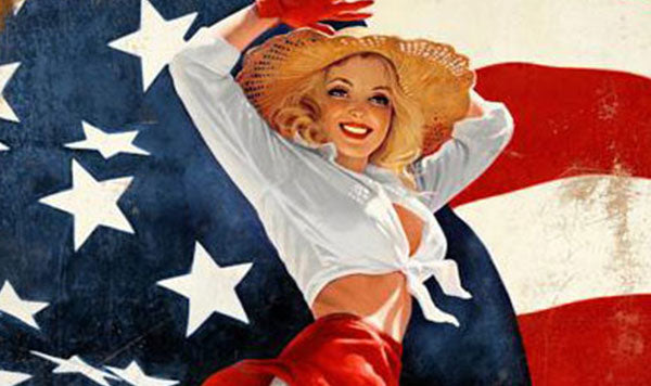 American Beauties by Greg Hildebrandt Metal Artwork – Pasttime Signs