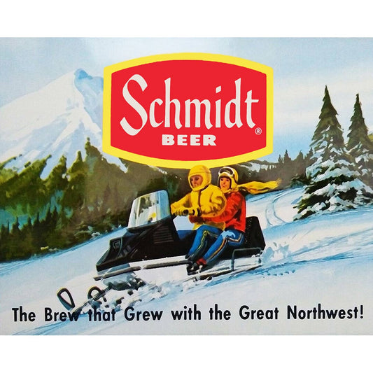 AMI186 - Schmidt Ad Snowmobile - 2 Sizes Available