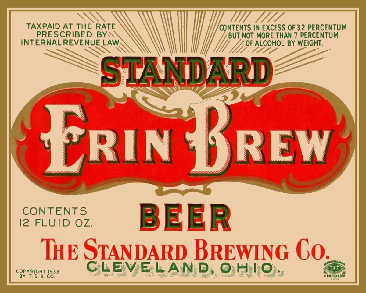 STANDARD ERIN BREW BEER 24X30  AMIE352