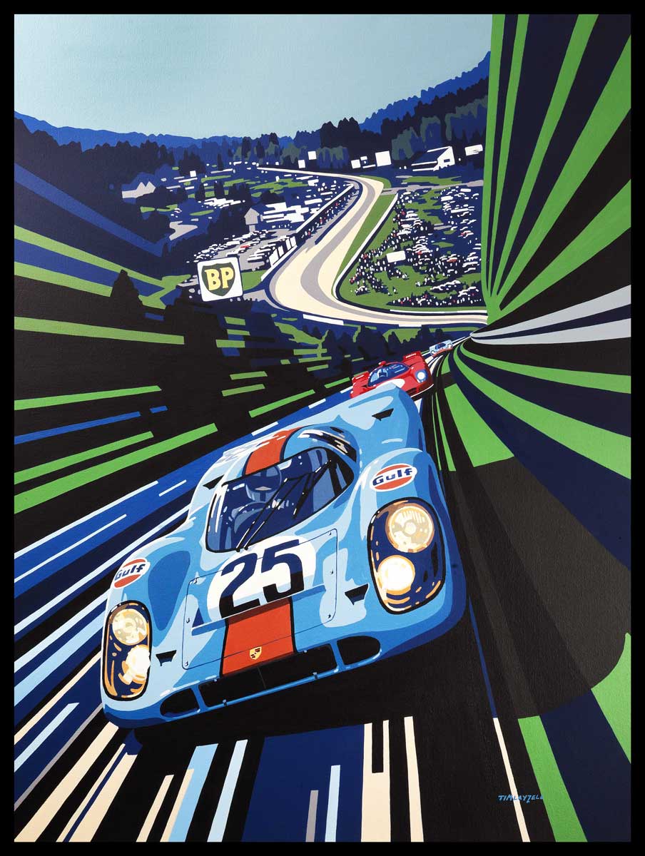 AMIE707 1970 Porsche 917K need for speed 12x16