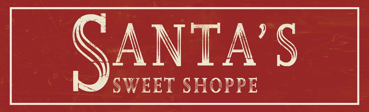 CMD286_Santas Sweet Shoppe 40x12