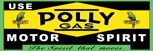 Poly Gas - The Spirit that Moves - 36x12 Metal Sign - RVG5746
