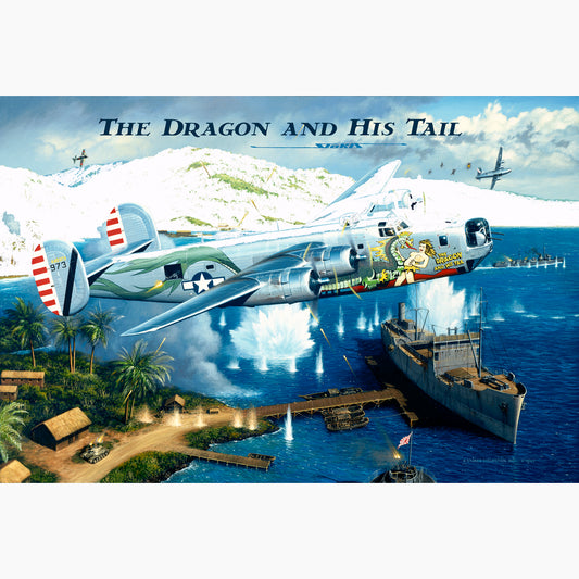 STK027 - The Dragon Tail Vintage Sign