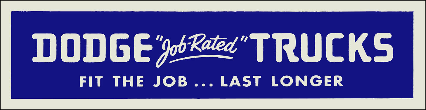AMI234 - DODGE JOB RATED TRUCKS