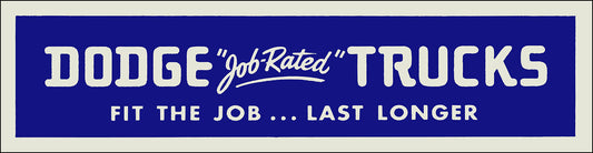 AMI234 - DODGE JOB RATED TRUCKS
