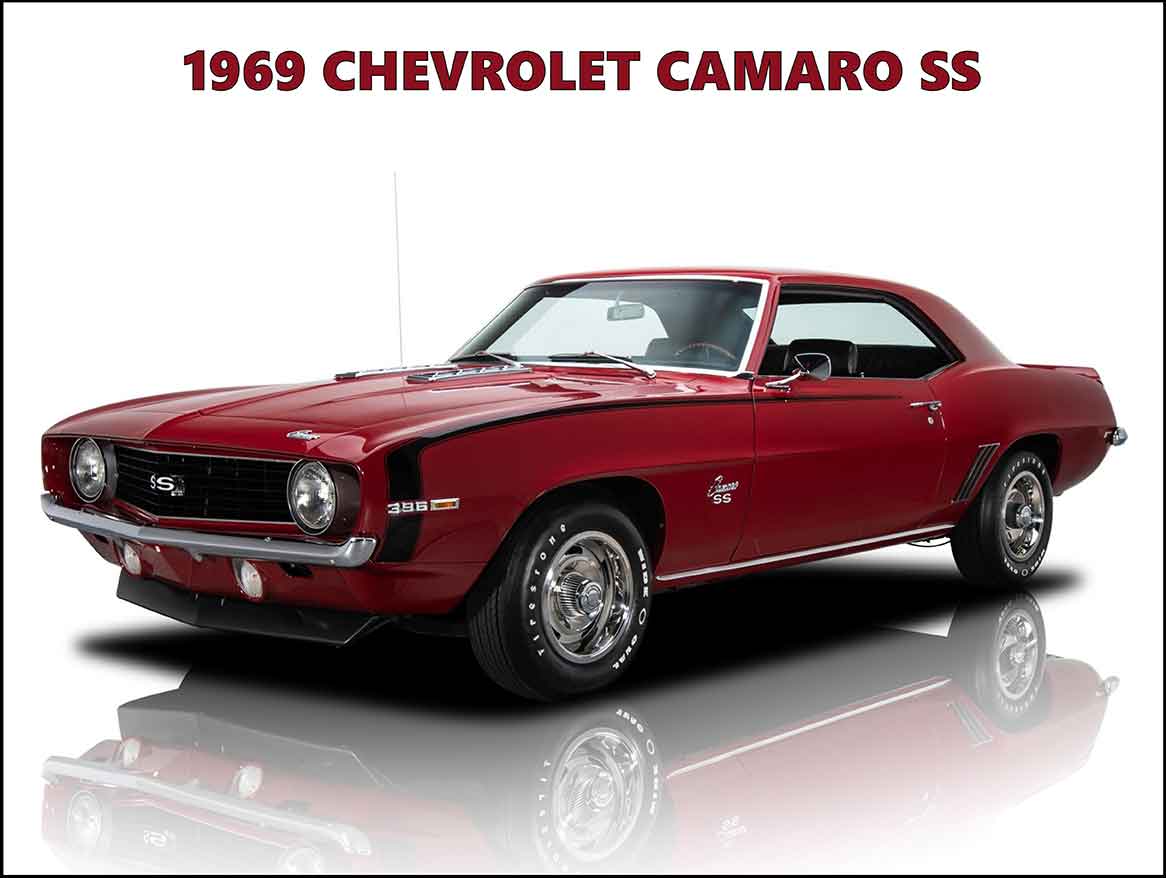 AMI396 - 1969 CHEVROLET CAMARO SS