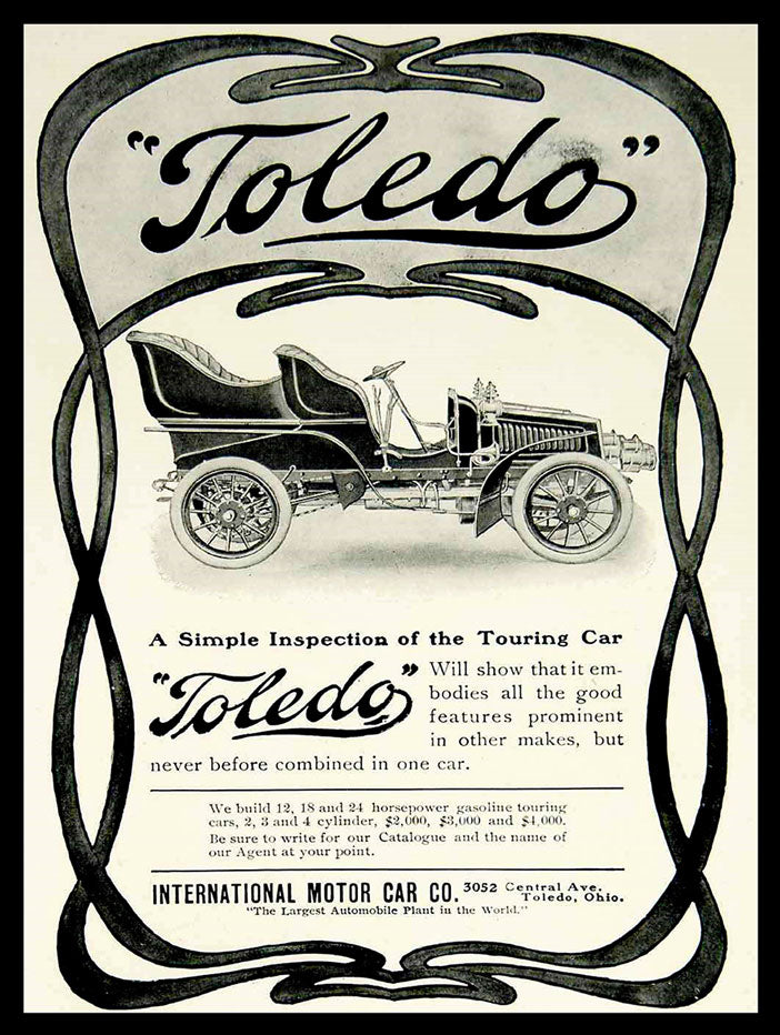 AMI409 - 1903 TOLEDO MOTOR CAR