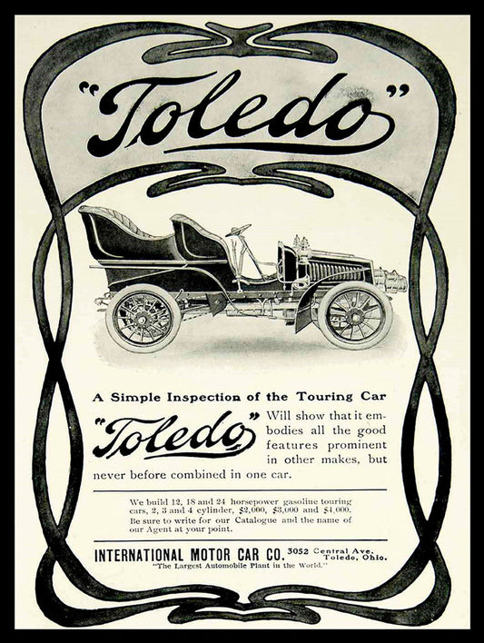 AMI409 - 1903 TOLEDO MOTOR CAR