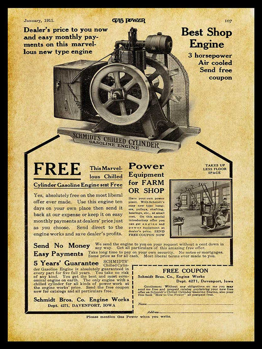 AMI411 - 1911 SCHMIDT ENGINES 101