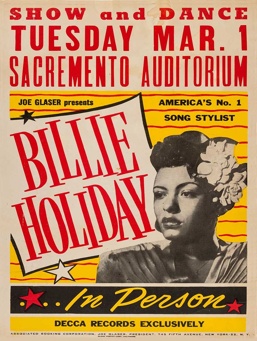 AMI422 - 1949 BILLIE HOLIDAY SACRAMENTO