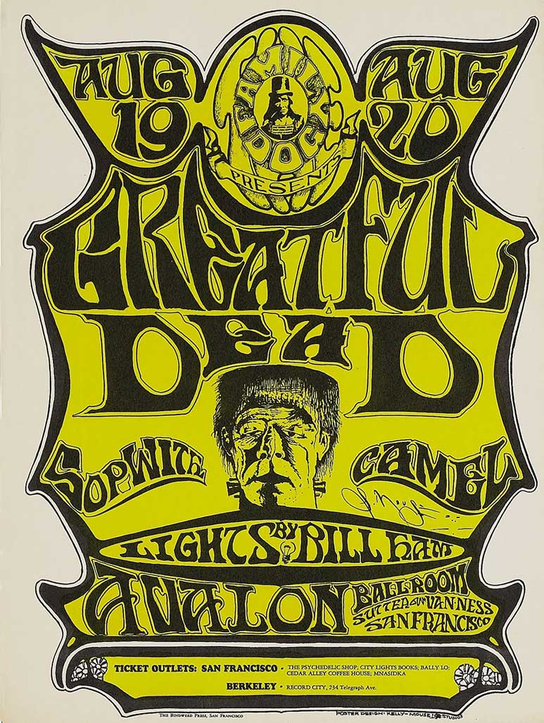 AMI443 - 1966 GRATEFUL DEAD FRANKENSTEIN