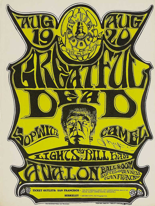 AMI443 - 1966 GRATEFUL DEAD FRANKENSTEIN