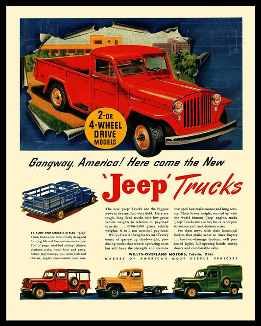 AMI454 - JEEP TRUCK AD - PLASMA