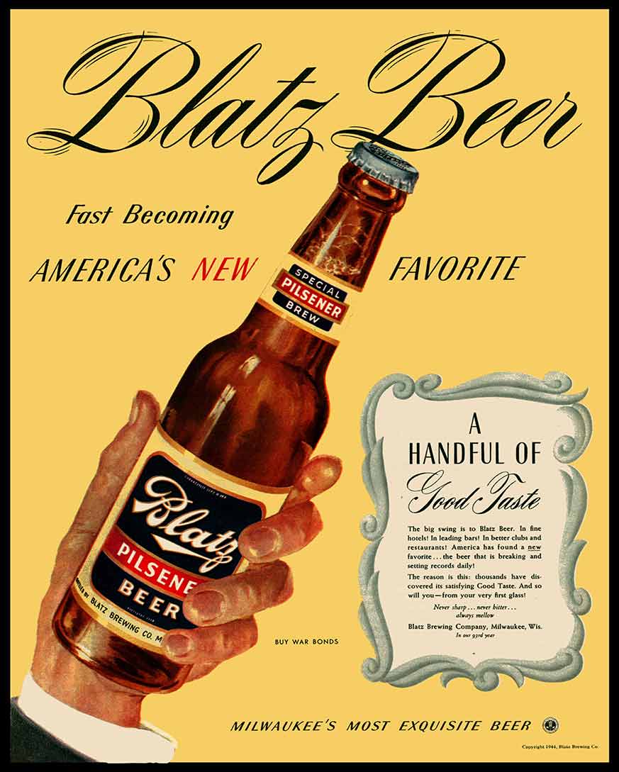 AMI470 - BLATZ BEER - PLASMA