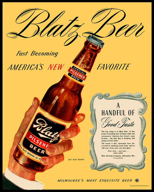 AMI470 - BLATZ BEER - PLASMA
