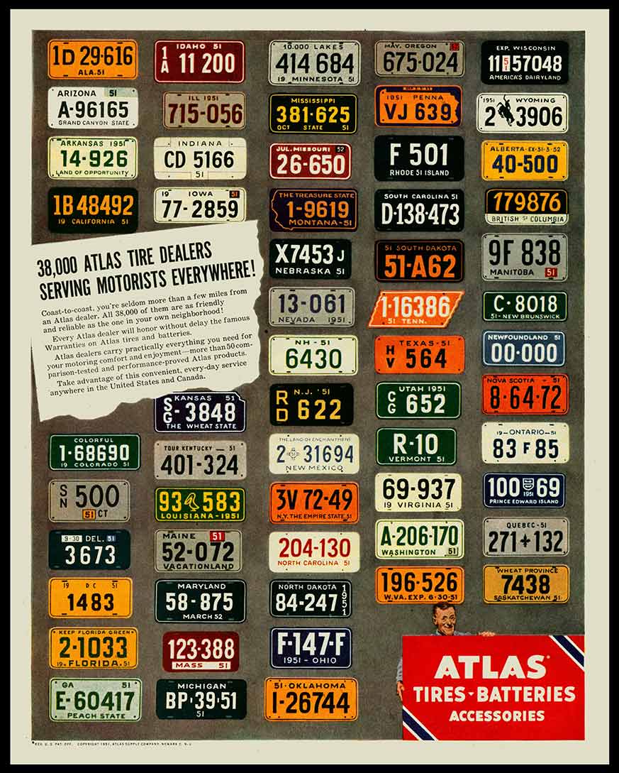 AMI471 - ATLAS TIRES PLATES - PLASMA