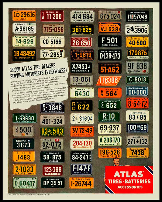 AMI471 - ATLAS TIRES PLATES - PLASMA