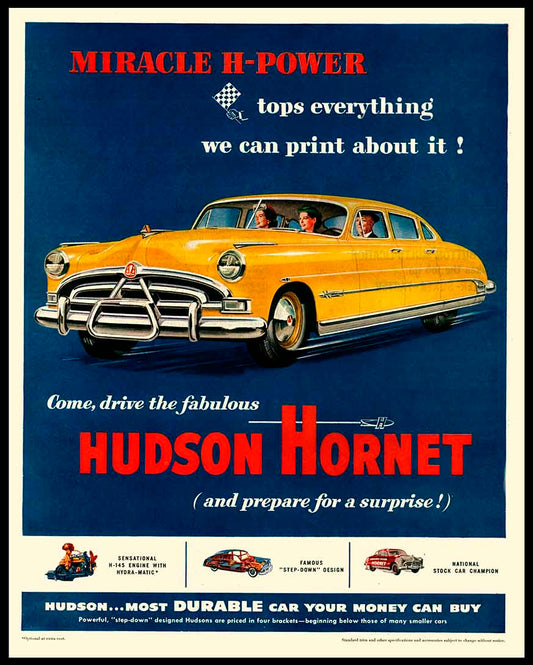 AMI478 - HUDSON HORNET - PLASMA
