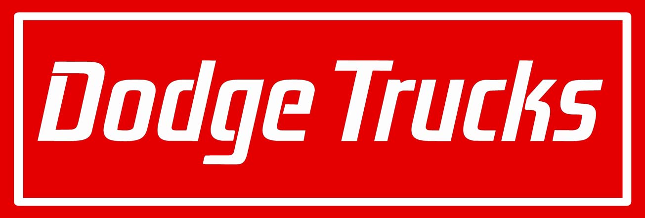 AMI491 - DODGE TRUCKS RED - PLASMA