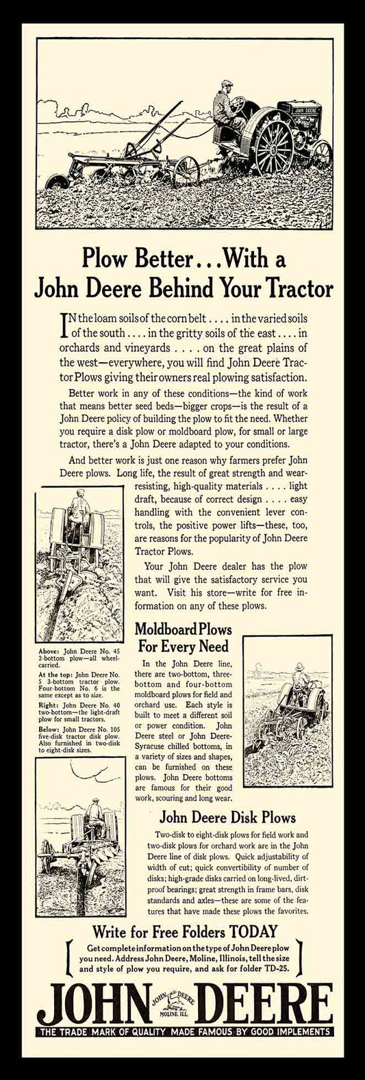 AMI546 - JOHN DEERE 18 - PLASMA