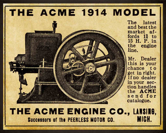 AMI549 - 1912 ACME ENGINE 1 - PLASMA