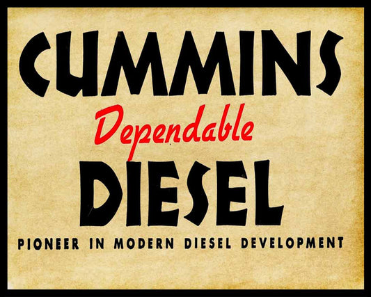 AMI551 - OMEGA 1937 CUMMINS - PLASMA