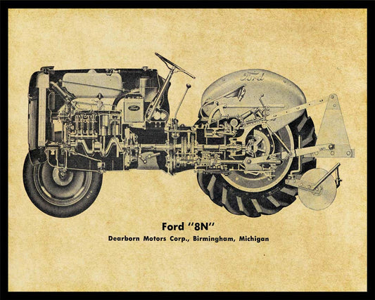 AMI589 - FORD MODEL 8N - PLASMA