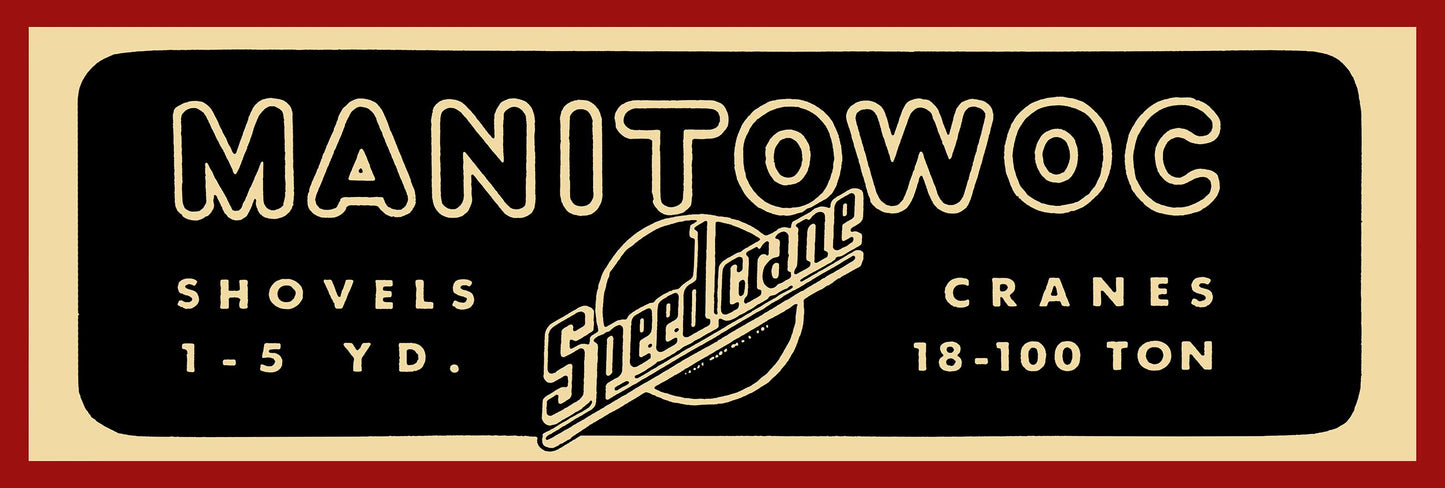 AMI594 - 1952 MANITOWOC LONG RED - PLASMA