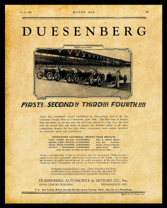 AMI618 - DELTA 1920 DUESENBERG 2 - PLASMA