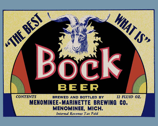 AMI739 - MENOMINEE BROCK BEER - PLASMA