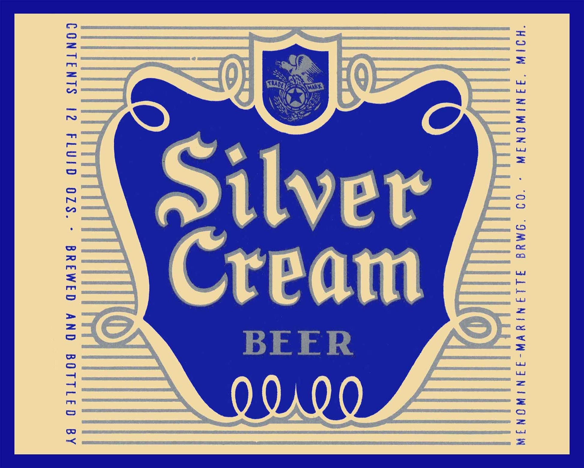 AMI740 - SILVER CREAM BEER 3 BLUE - PLASMA