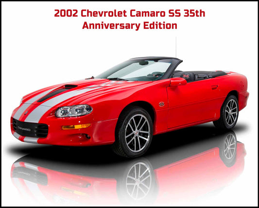 AMI753 - 02 CHEVY CAMARO SS 35TH ANNIV - PLASMA