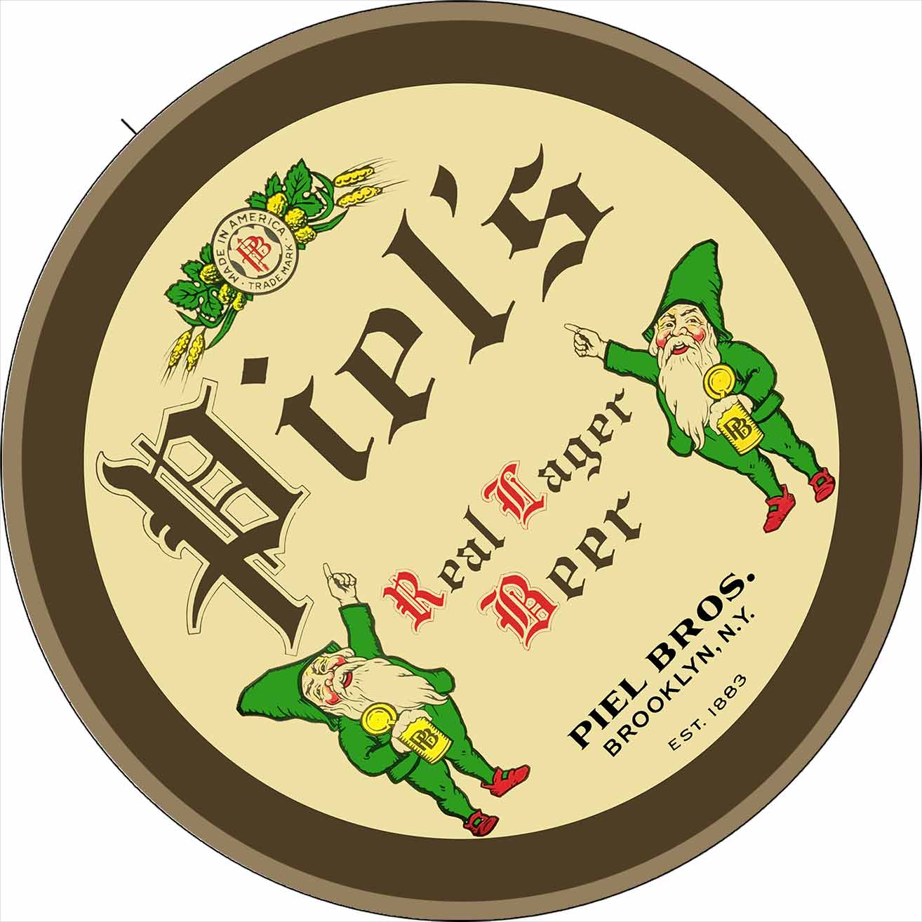 AMI771 - PIELS REAL LAGER BEER - PLASMA