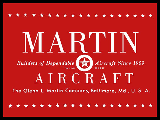 AMI795 - 1939 MARTIN AIRCRAFT BLACK
